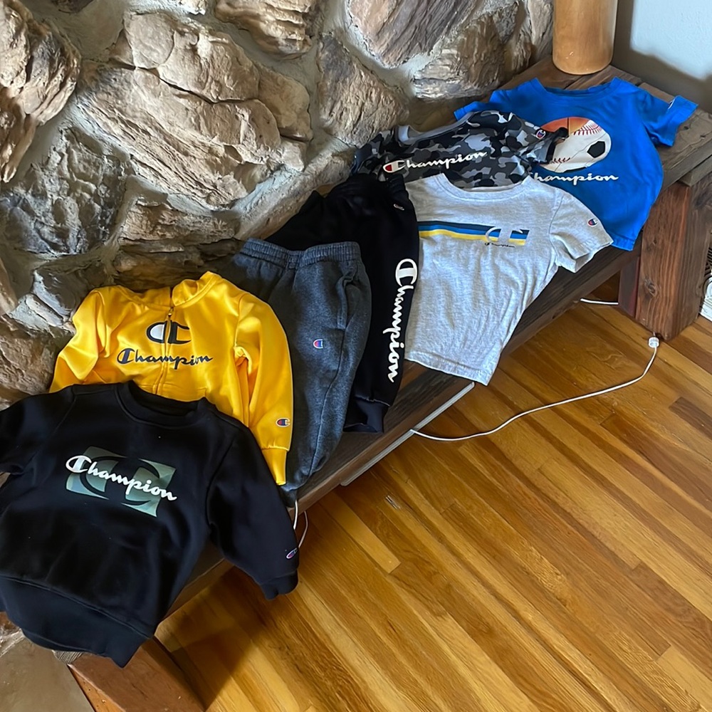Toddler boy Champion bundle